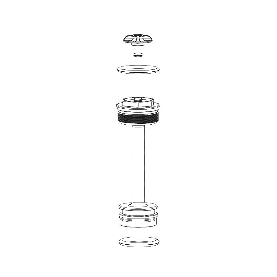 RockShox Solo Air Top Cap - 35mm Pike DJ (2017+)