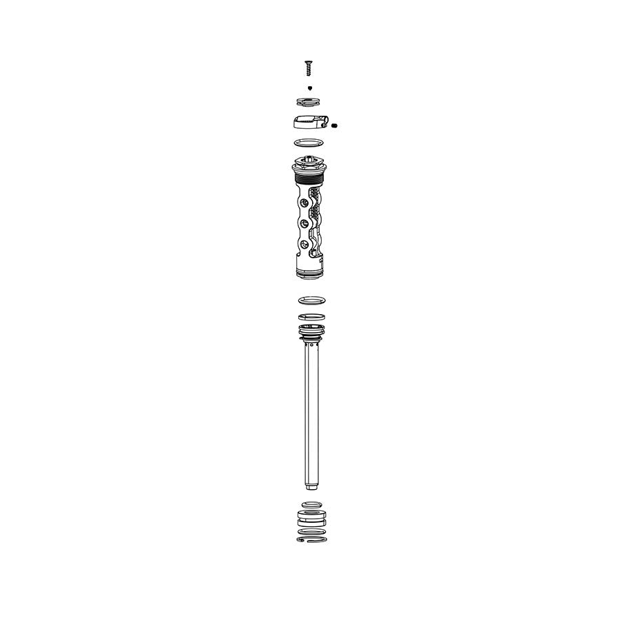 RockShox Damper for 30 Gold/Judy Gold Remote 10mm 27.5/29 (2013+ PushLoc OneLoc Twistloc) RL - 30 Gold A1+/Judy Gold A1+ (Non-Boost) 11.4018.104.029