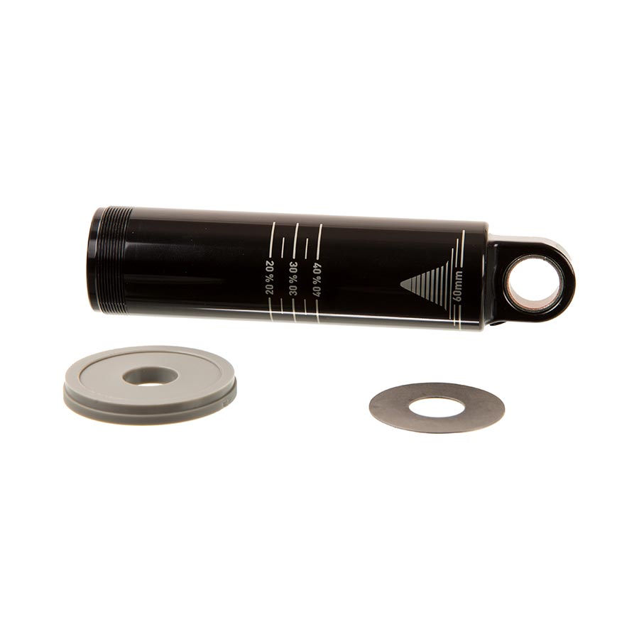 RockShox Rear Shock Damper Body - Standard Eyelet 60mm w/ Hydraulic Bottom Out 5mm Travel Spacer Super Deluxe C1+ 2023+