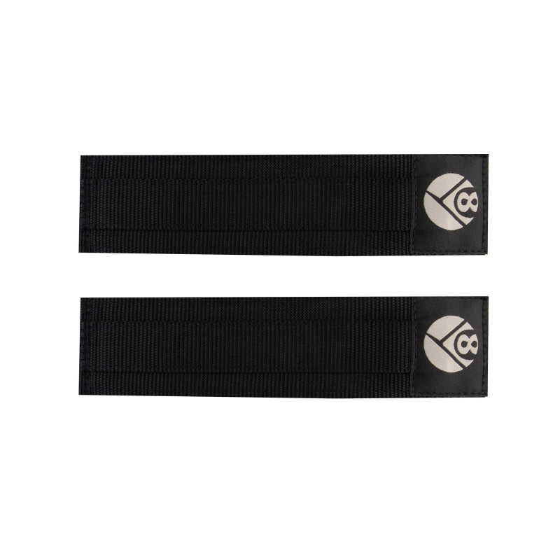 Origin8 Pro Grip II Foot Straps Black