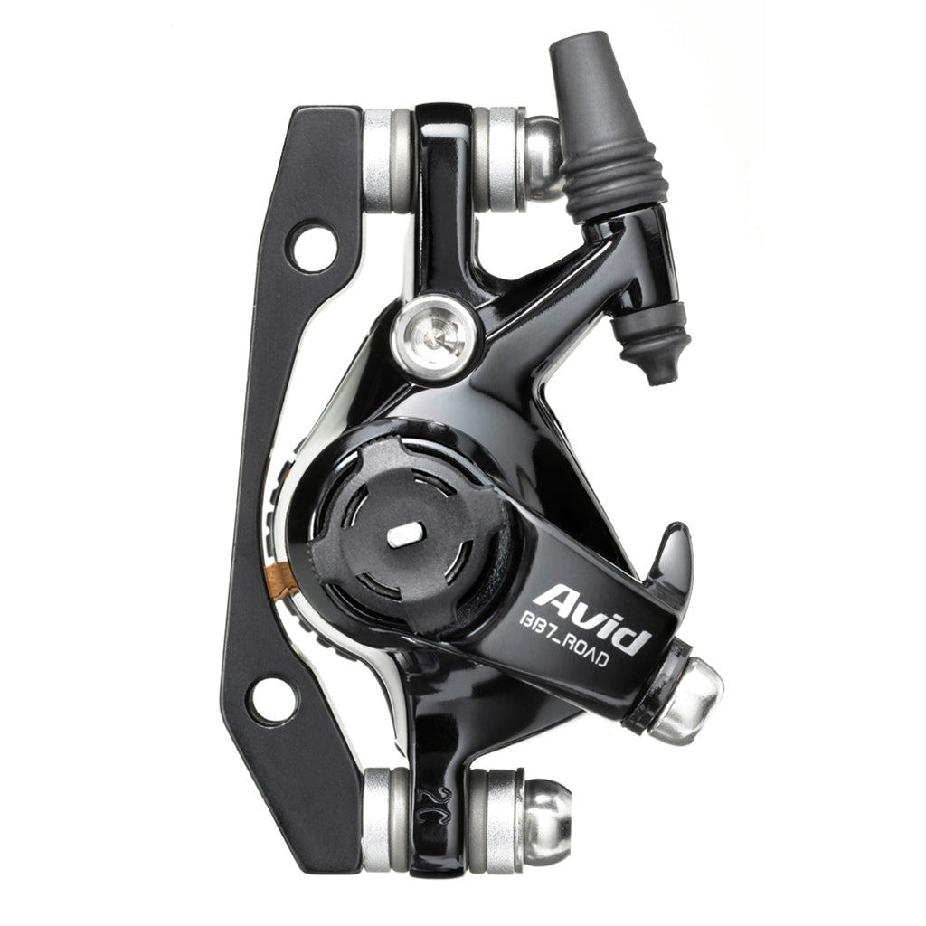 Avid BB7S Road Cable Disc Brake BLK Anodized CPS Rotor/Bracket Sold Separately