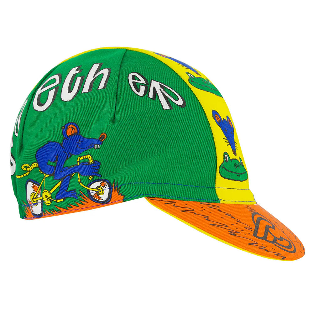 Cinelli Cycling Cap Better Together Green/Yellow