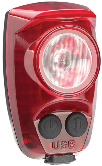 Cygolite Hotshot Pro 150 USB Rechargeable Taillight - 150 Lumens Seatpost/Stay Mounts Included