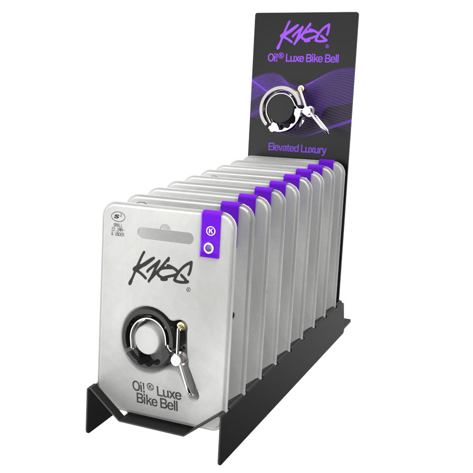 Knog Oi Luxe Bell Small Mixed Colors 10/Count POP