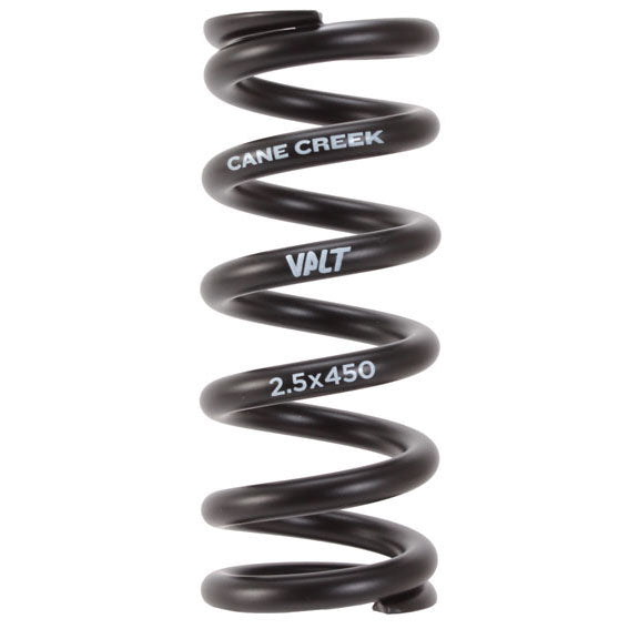 Cane Creek VALT Lightweight Steel Spring Coil Shock 2.50"/63mm x 450lbs BLKĀ