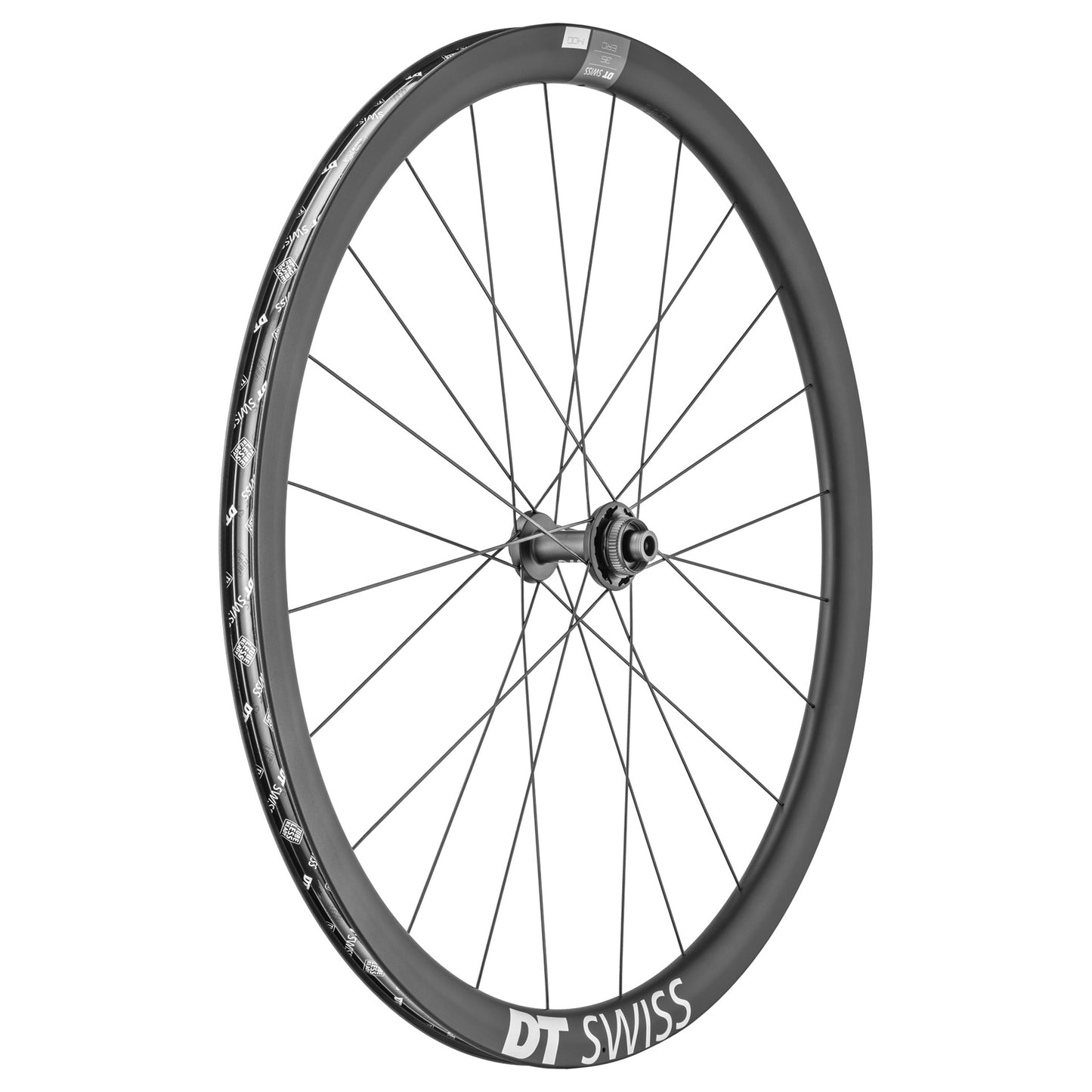 DT Swiss ERC 1400 DiCut 35 Front Wheel - 700 12 x 100mm Center-Lock Black