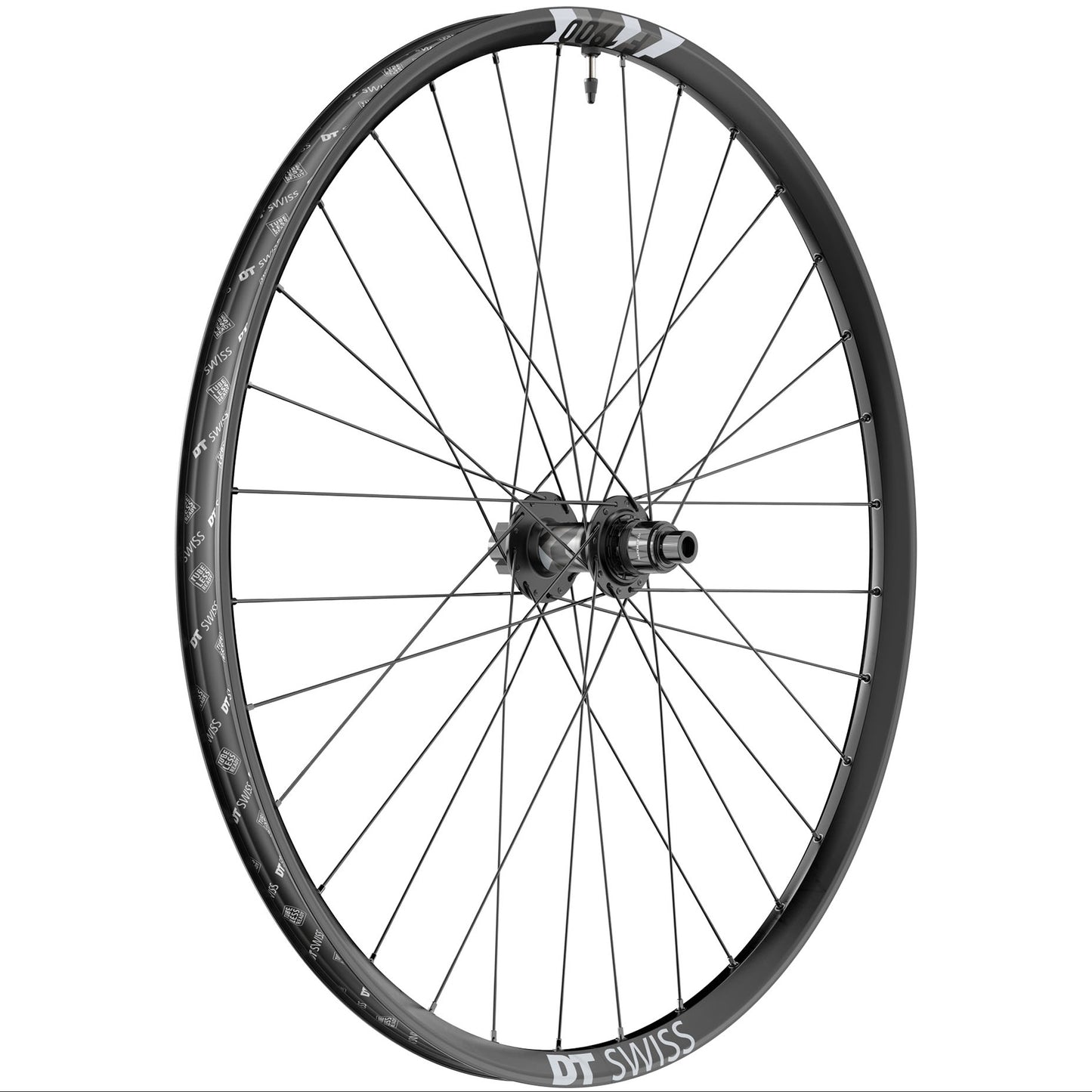 DT Swiss F 1900 Classic Rear Wheel - 27.5" 12 x 148mm 6-Bolt XD Ratchet LN 18 BLK