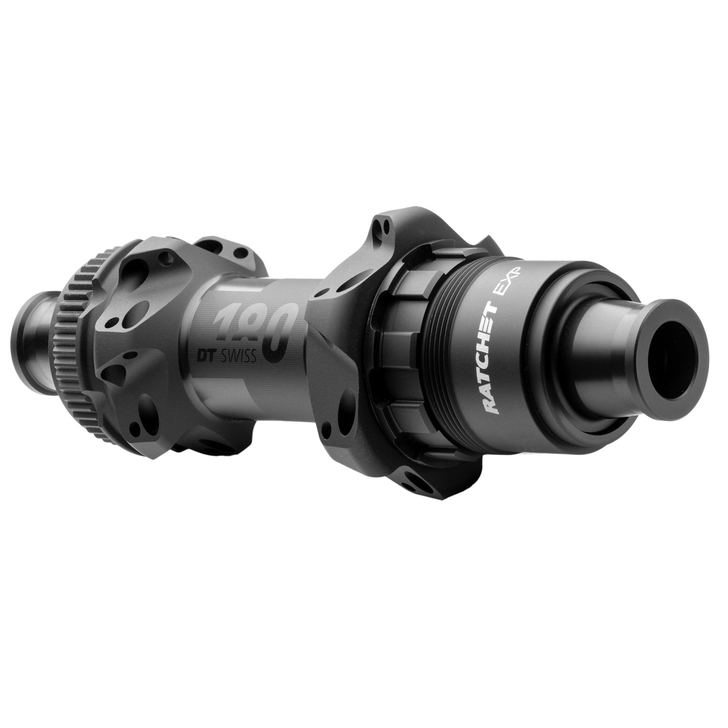 DT Swiss 180 EXP Rear Hub - 12 x 142mm Center-Lock XDR BLK 24H Straight Pull 36pt
