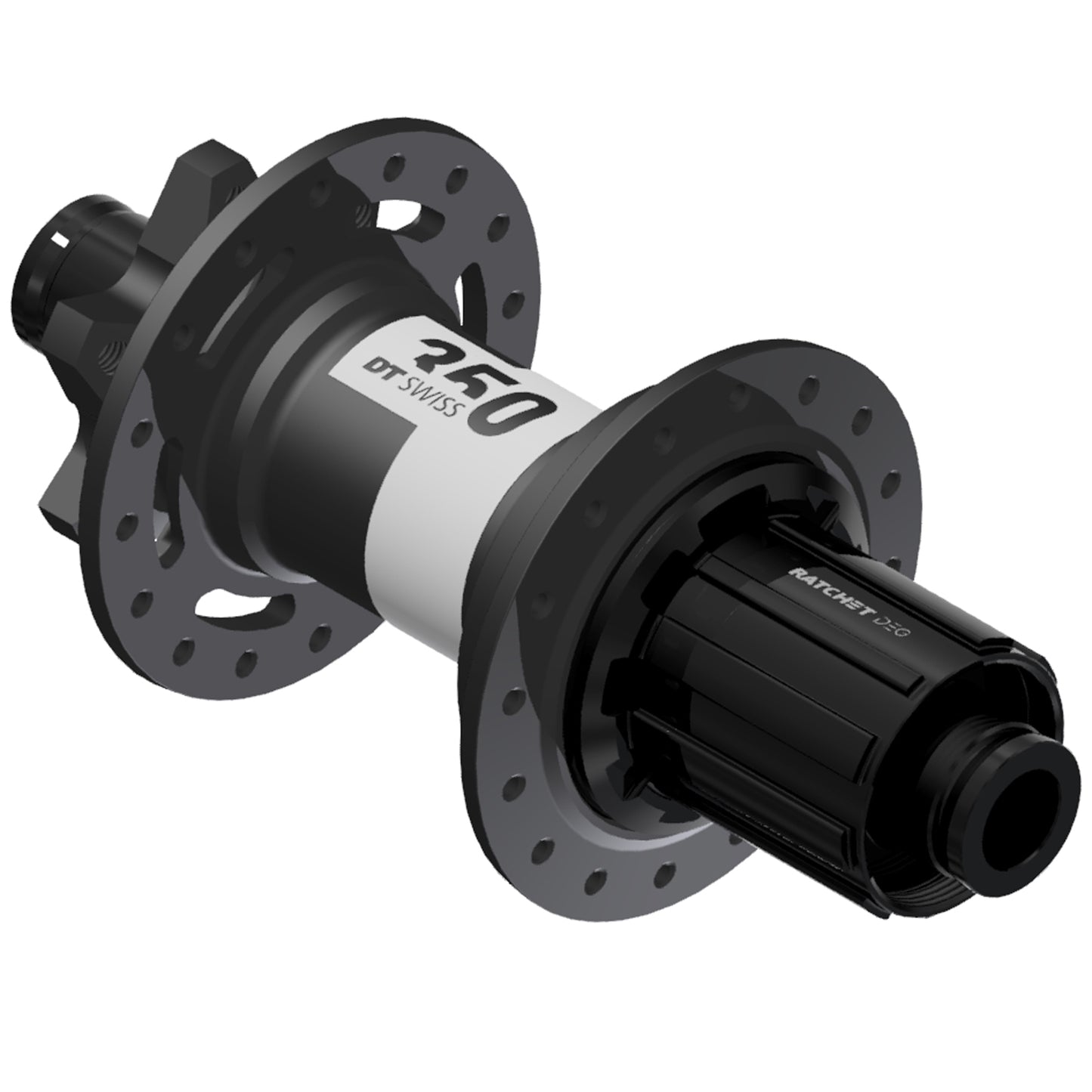 DT Swiss 350 DEG Rear Hub - 12 x 148mm 6-Bolt HG 11 MTN Black 32H 72pt