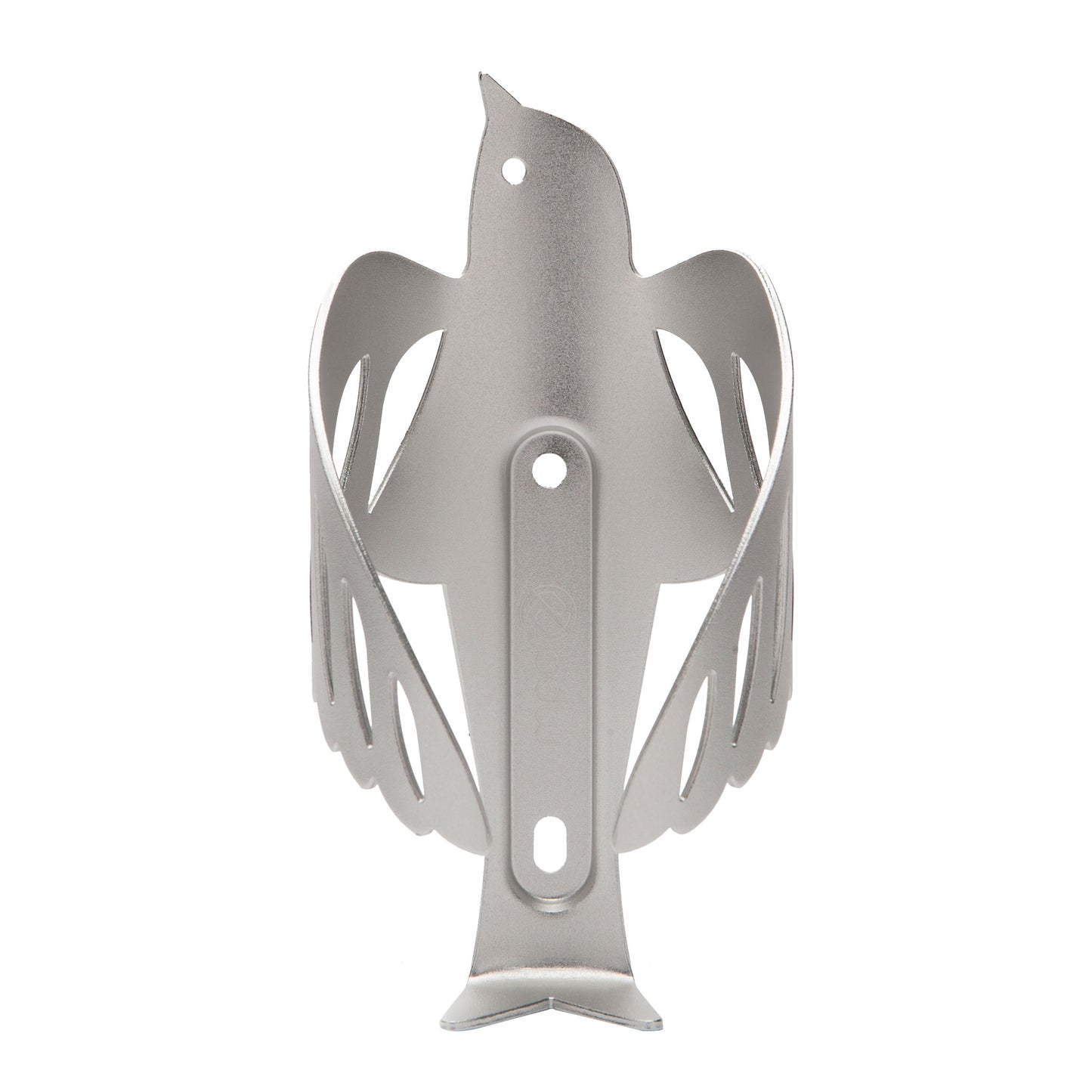 Portland Design Works Sparrow Cage Water Bottle Cage: Silver
