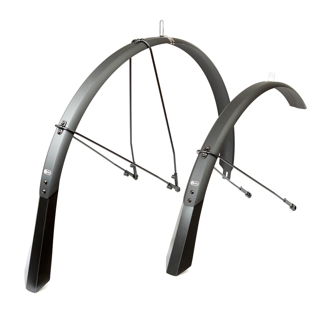 PDW Full Metal Fenders - 700 x 55mm Black