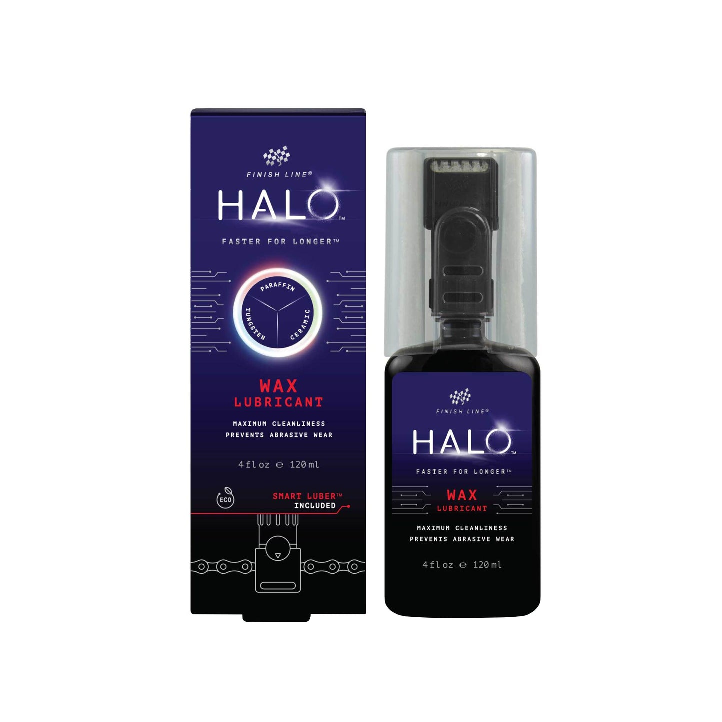Finish Line HALO Wax Lube Bottle and Tool Set - 4oz