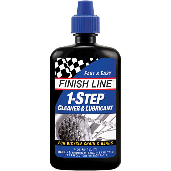 Finish Line 1-Step Cleaner and Bike Chain Lube - 4oz Drip
