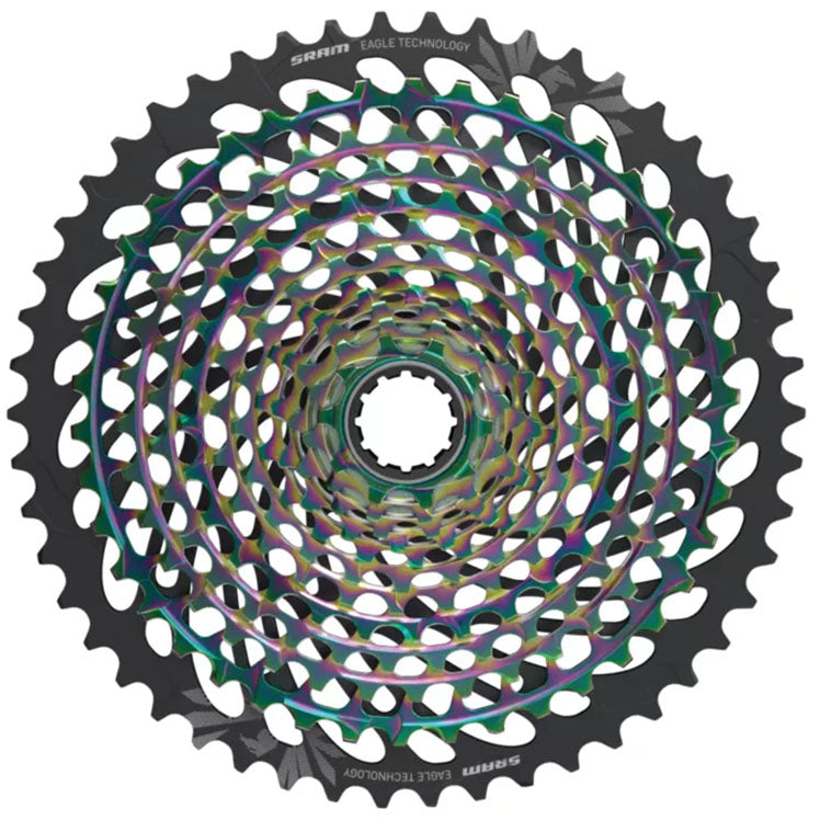 SRAM XX1 Eagle AXS XG-1299 Cassette - 12-Speed 10-50t Rainbow For XD Driver Body