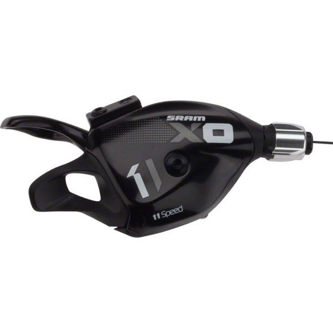 SRAM X01 11-Speed Trigger Shifter Includes Handlebar Clamp BLK Gray White logo Cable Housing Sold Separately