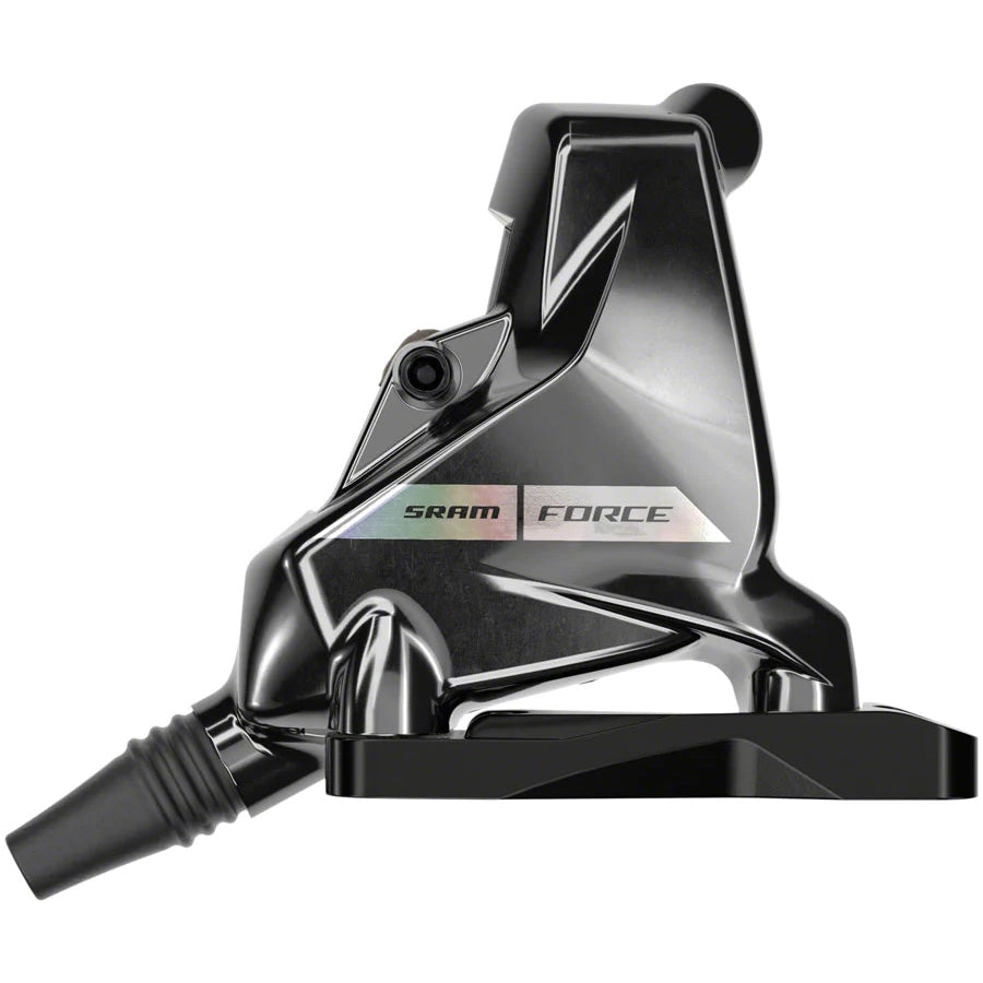 SRAM Force AXS eTap Hydraulic Disc Brake Caliper Assembly - Front Rear Flat Mount Iridescent Gray D2
