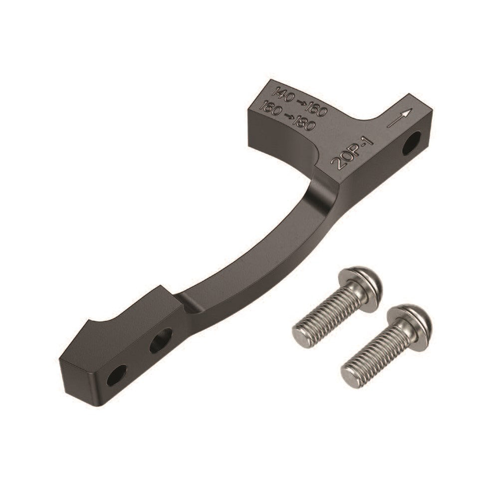 SRAM Post Bracket 20 P 1 Disc Brake Adaptor - For 160mm 180mm Rotors Only Includes Bracket Stainless Steel Bolts