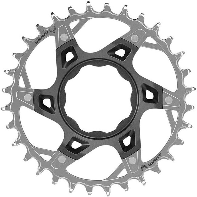 SRAM XX T-Type Chainring - 32t TQ Ebike Direct Mount Silver