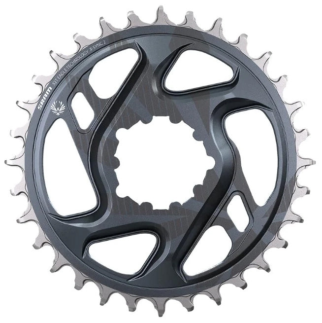 SRAM Eagle X-SYNC 2 Direct Mount Chainring - 34t Direct Mount 3mm Offset For Boost Lunar Grey