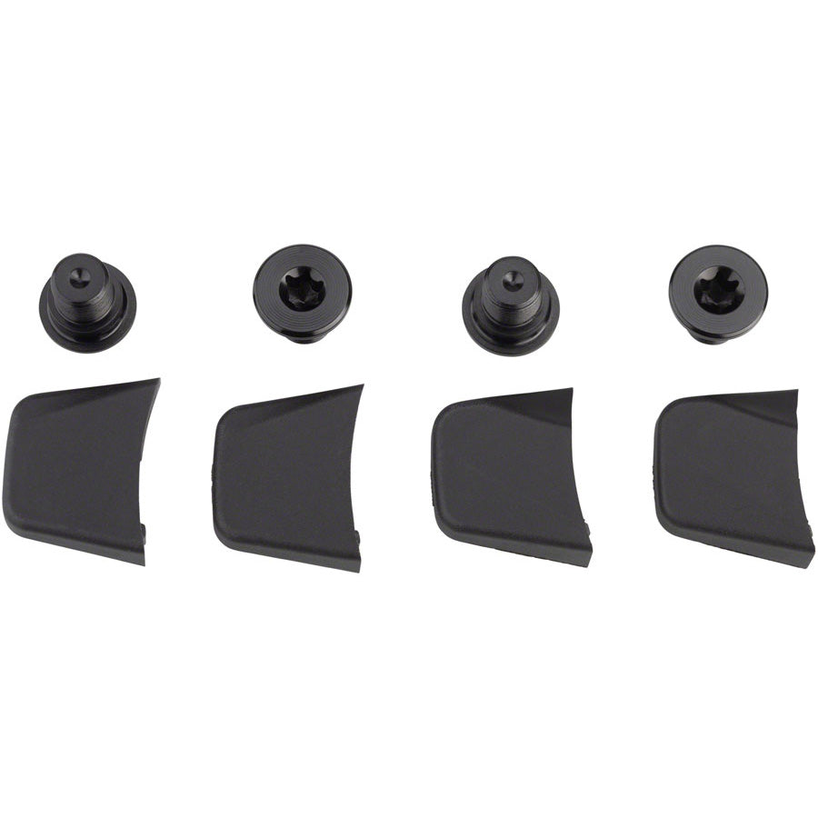 SRAM RED/Force eTap AXS Crank Chainring Bolt Kit - For 1x Aluminum Black D1