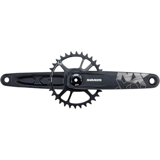 SRAM NX Eagle Boost Crankset - 165mm 12-Speed 32t Direct Mount DUB Spindle Interface BLK