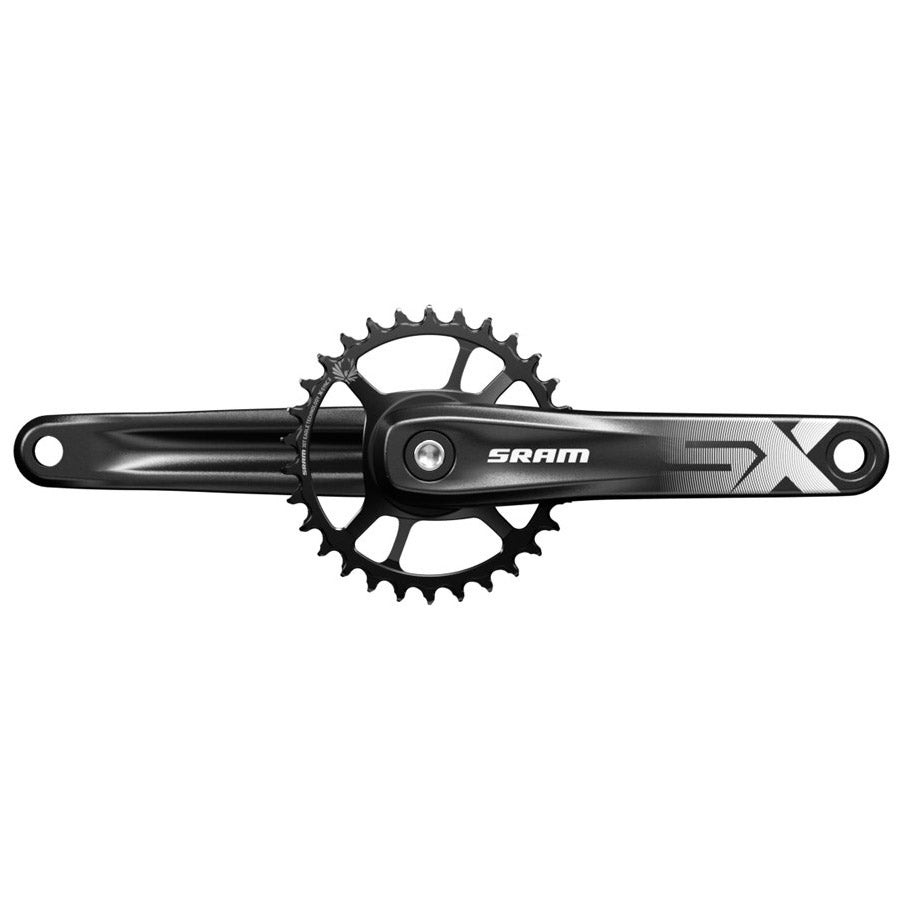 SRAM SX Eagle Crankset - 170mm 12-Speed 32t Direct Mount Power Spline Spindle Interface BLK A1