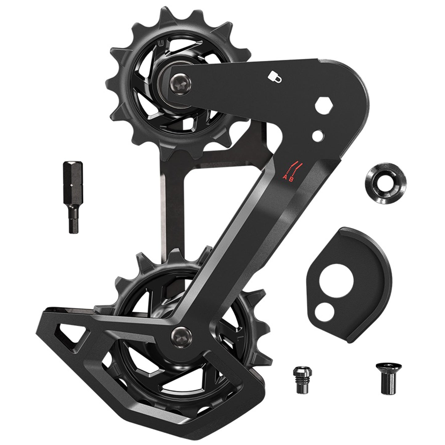 SRAM Eagle T-Type AXS Rear Derailleur Cage Kit - Compatible all Eagle T-Type Rear Derailleurs Aluminum Cage