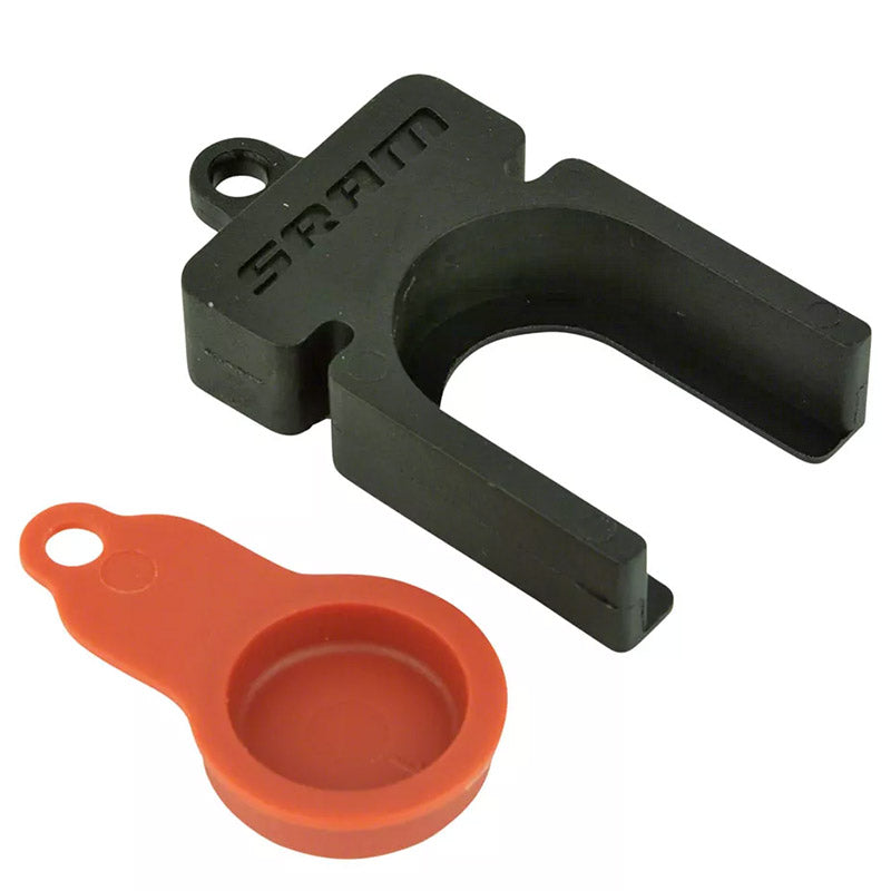 SRAM Monoblock Caliper 21mm Piston Removal Tool - For Level Ultimate/TLM/ eTap HRD Includes Plug Removal Block