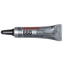 Loctite 660 Quick-Metal Gap Filler Silver 6ml
