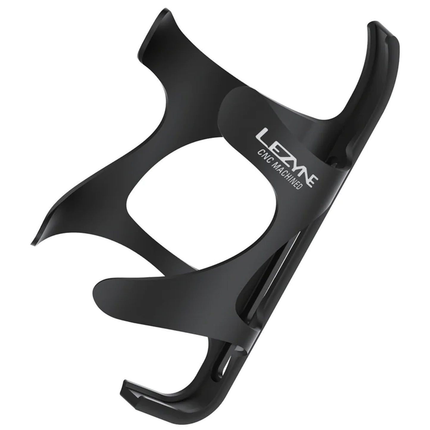 Lezyne CNC Water Bottle Cage - Aluminum Black