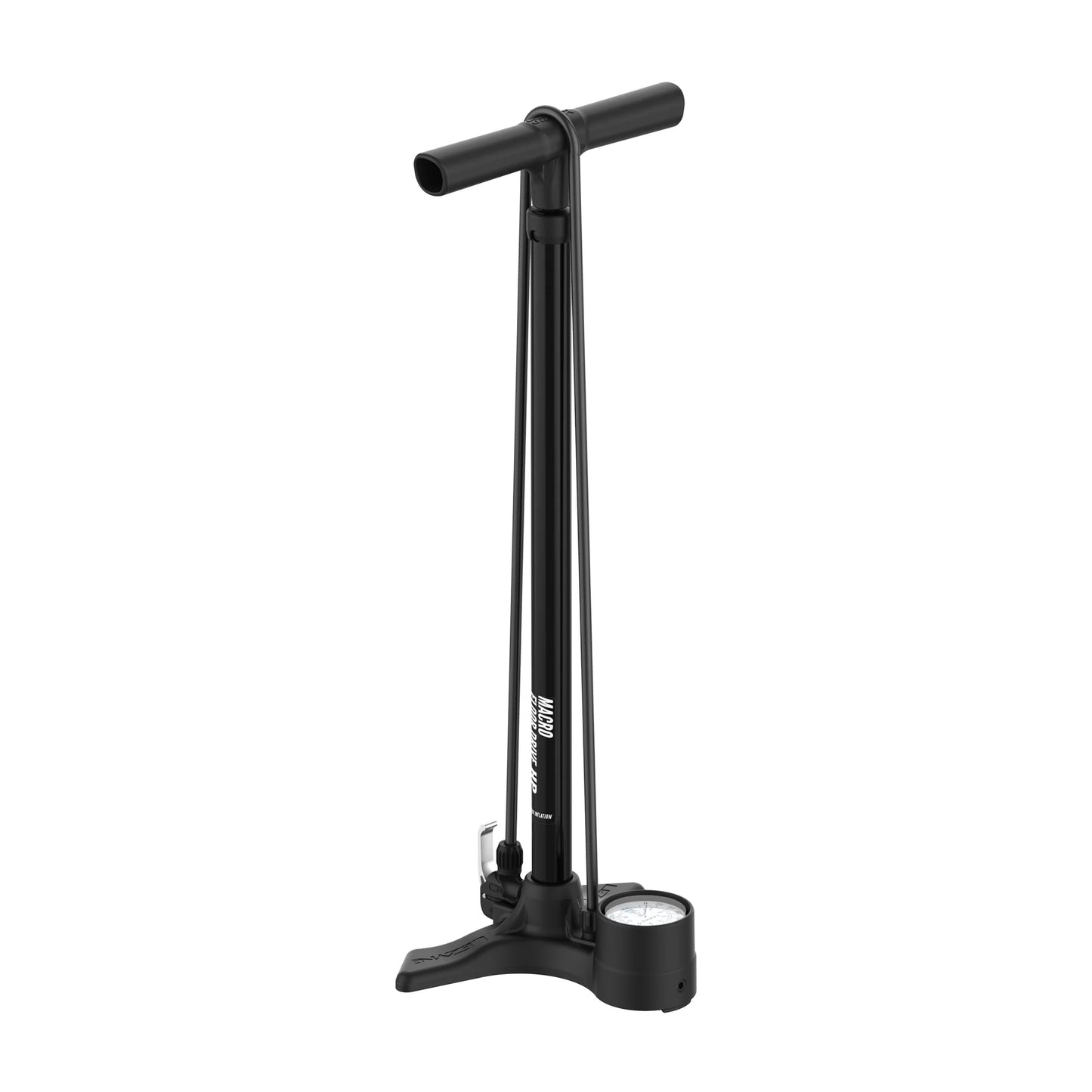 Lezyne Macro Floor Drive ABS Floor Pump - ABS Chuck 220psi Flat Black