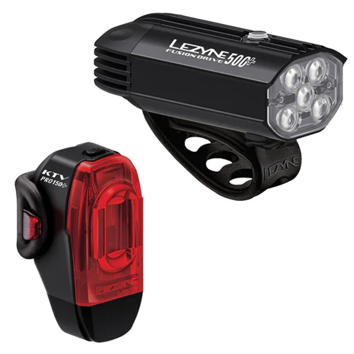 Lezyne Fusion Drive 500+ / KTV Drive Pro+ Light Pair