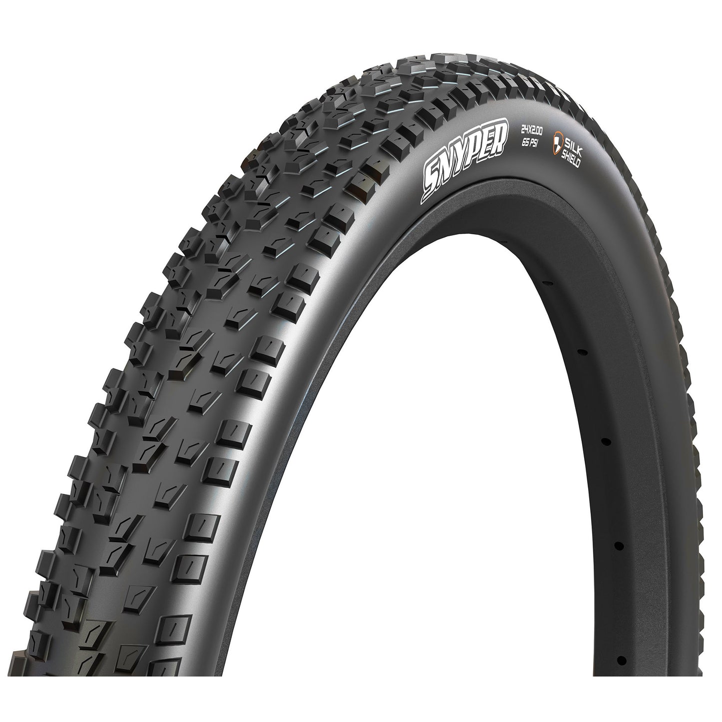 Maxxis Snyper Tire - 24 x 2 Clincher Folding Black Dual SilkShield