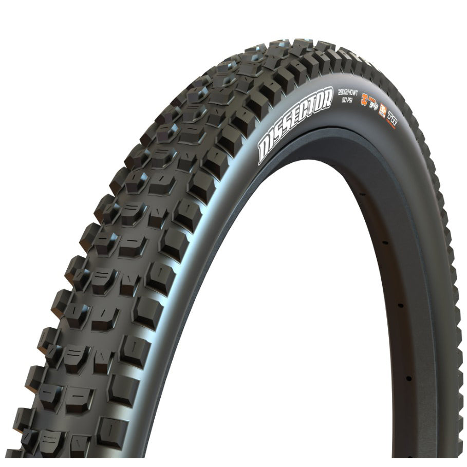 Maxxis Dissector II Tire - 29 x 2.4 Tubeless Folding BLK 3C Maxx Terra DoubleDown Wide Trail