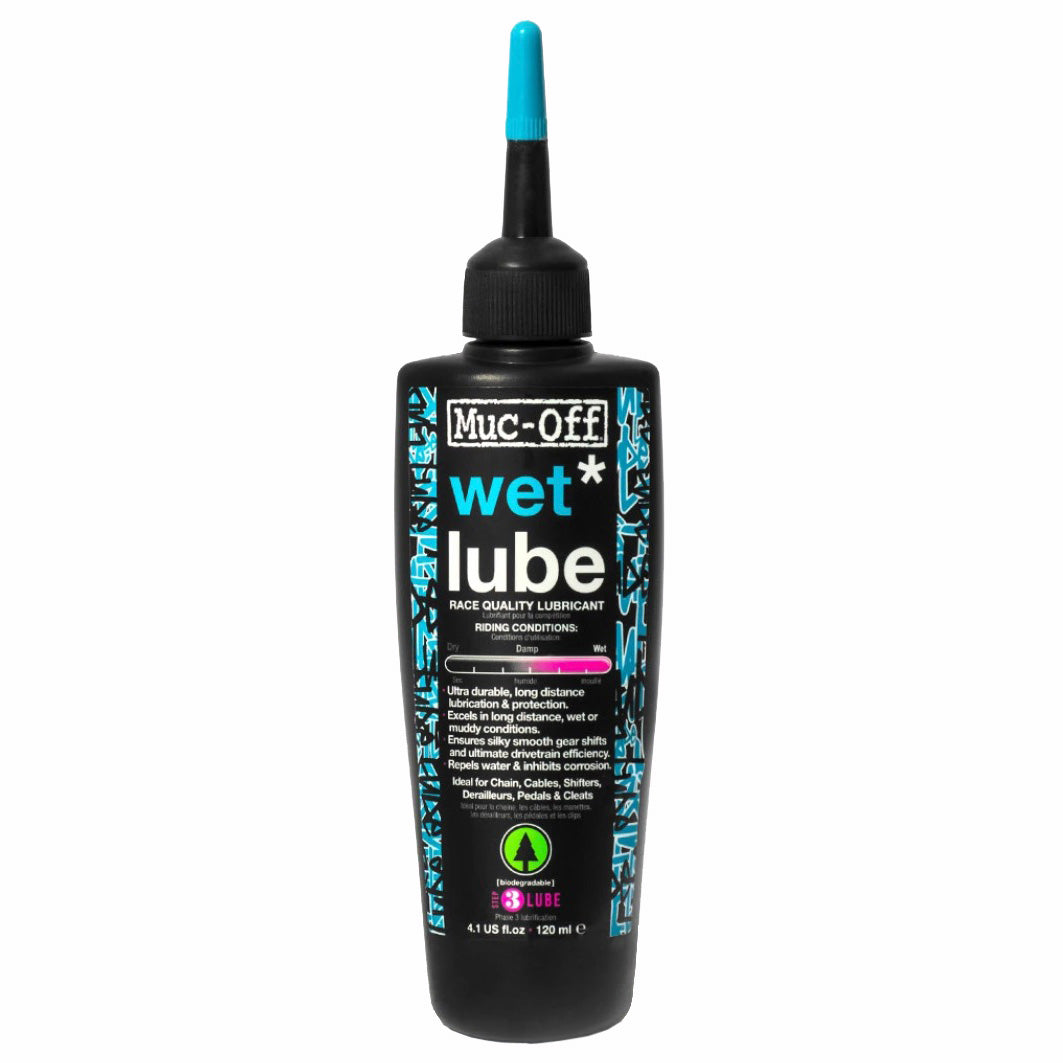 Muc-Off Bio Wet Bike Chain Lube - 120ml Drip