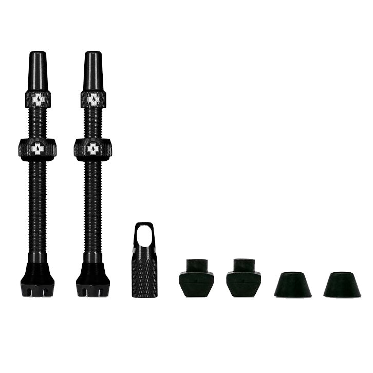 Muc-Off V2 Tubeless Valve Kit - Black 60mm Pair