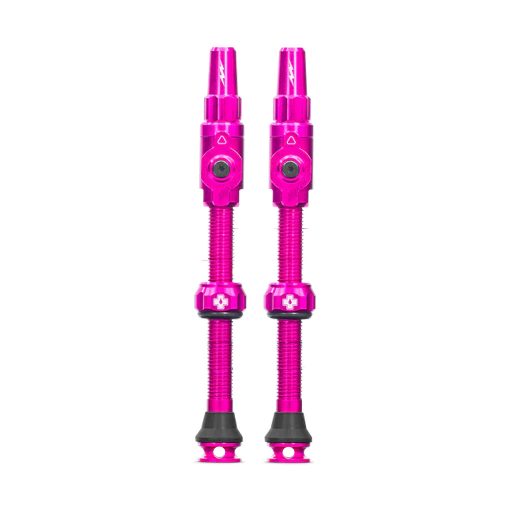Muc-Off Big Bore Lite Tubeless Valve Stems - Small 30mm Pink