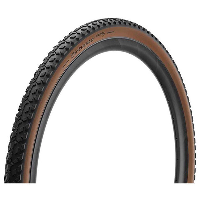 Pirelli Cinturato Gravel M Tire - 700 x 45 Tubeless Folding Classic Tan