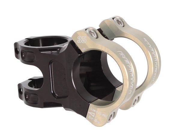 Renthal Apex 35 Stem - 50mm 35 Clamp +/-6 1 1/8" Aluminum Black/Gold