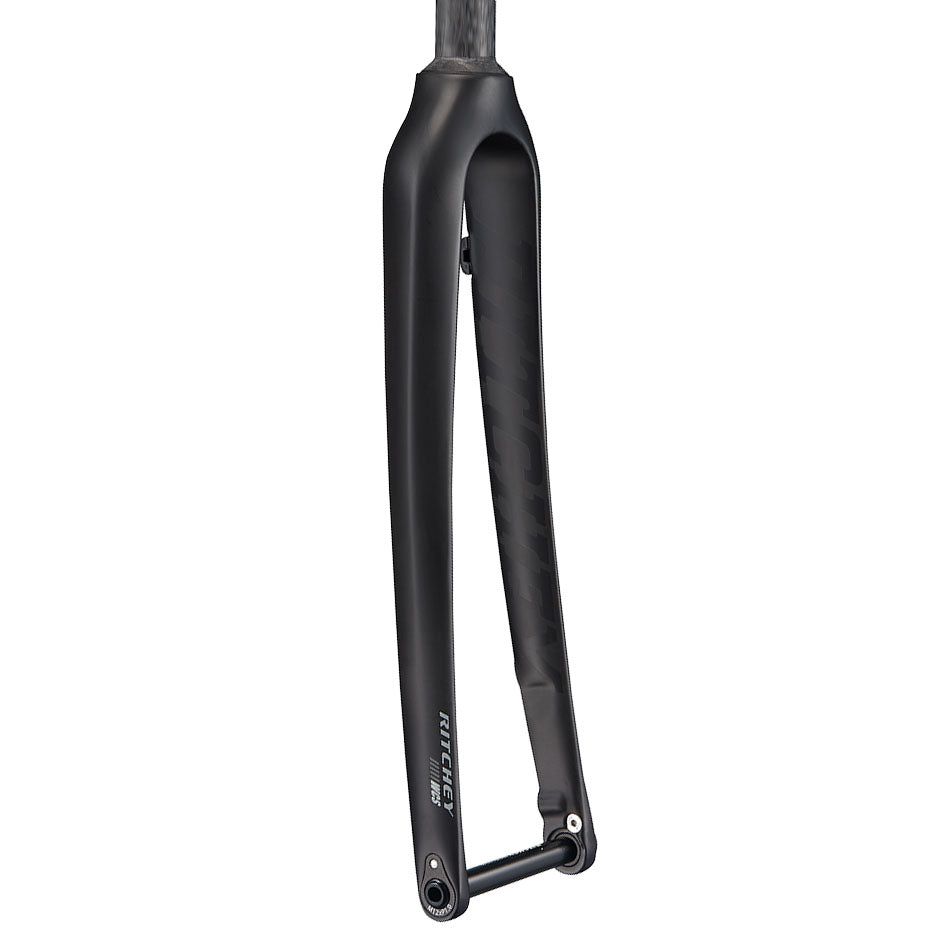 Ritchey WCS Carbon Cross Disc Fork - Tapered 45mm Rake 12mm Thru Axle Flat Mount 2020 Model Matte Carbon
