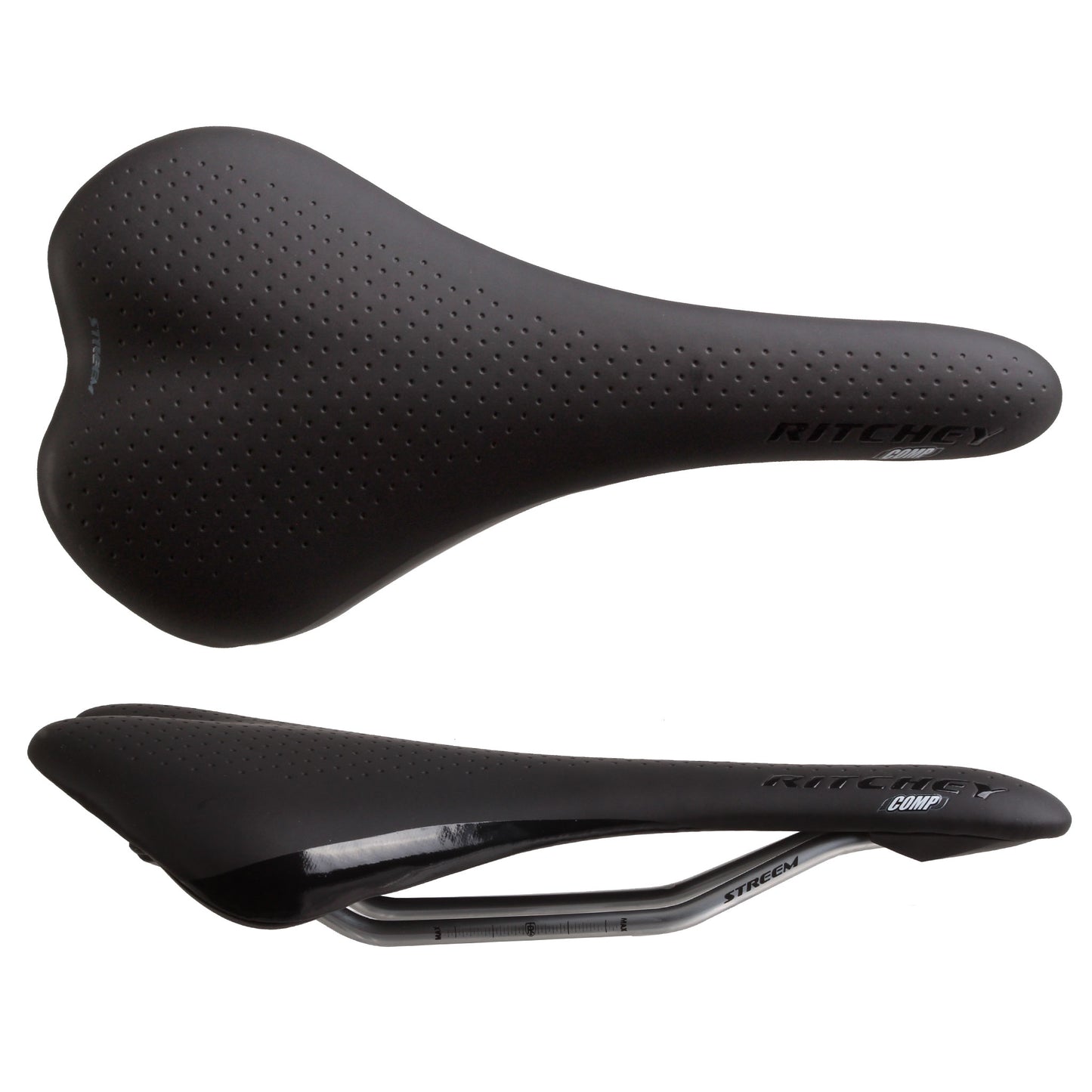 Ritchey Comp Streem Saddle - Steel Black 132mm
