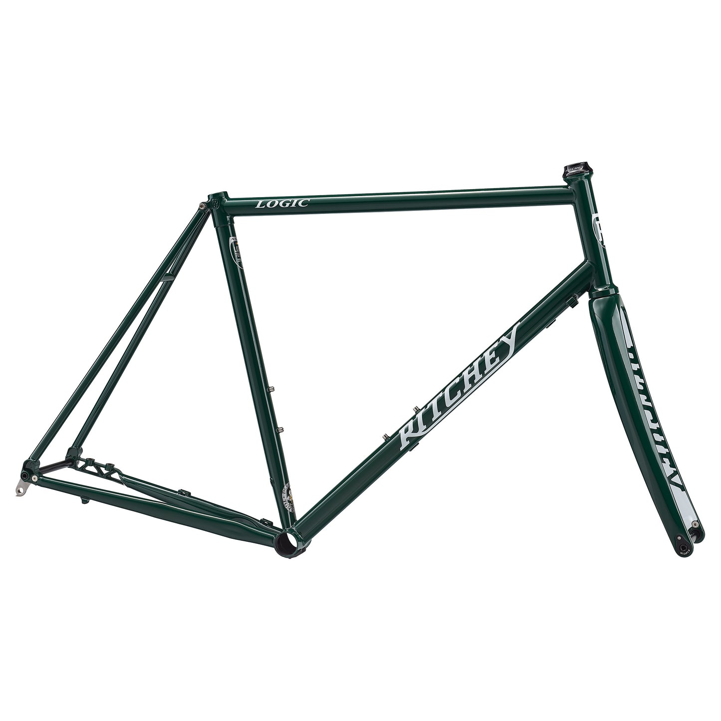 Ritchey Road Logic Disc Frameset - 700c Steel Green 53cm
