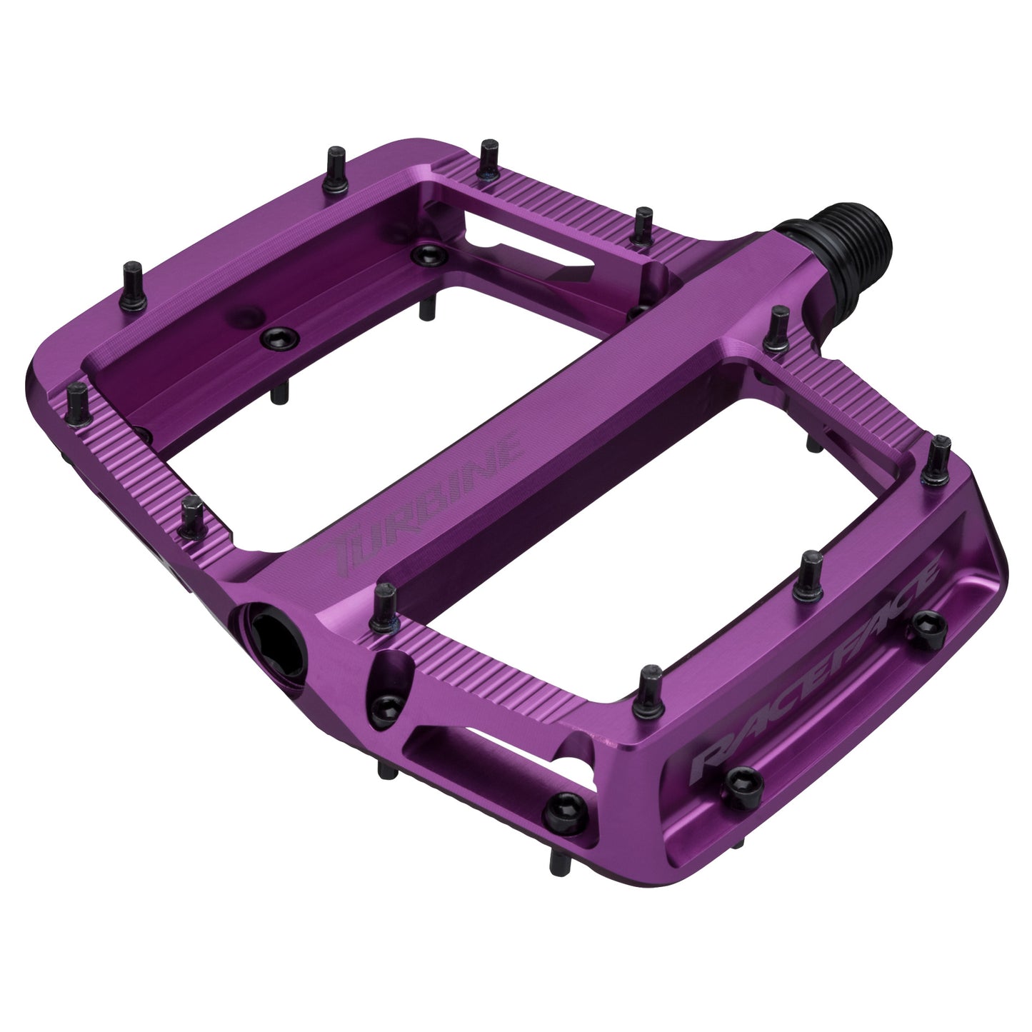 RaceFace Turbine Pedals - Platform Aluminum 9/16" Purple