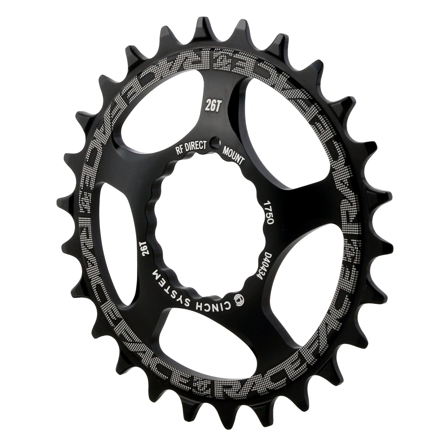 RaceFace Narrow Wide Chainring: Direct Mount CINCH 26t Black