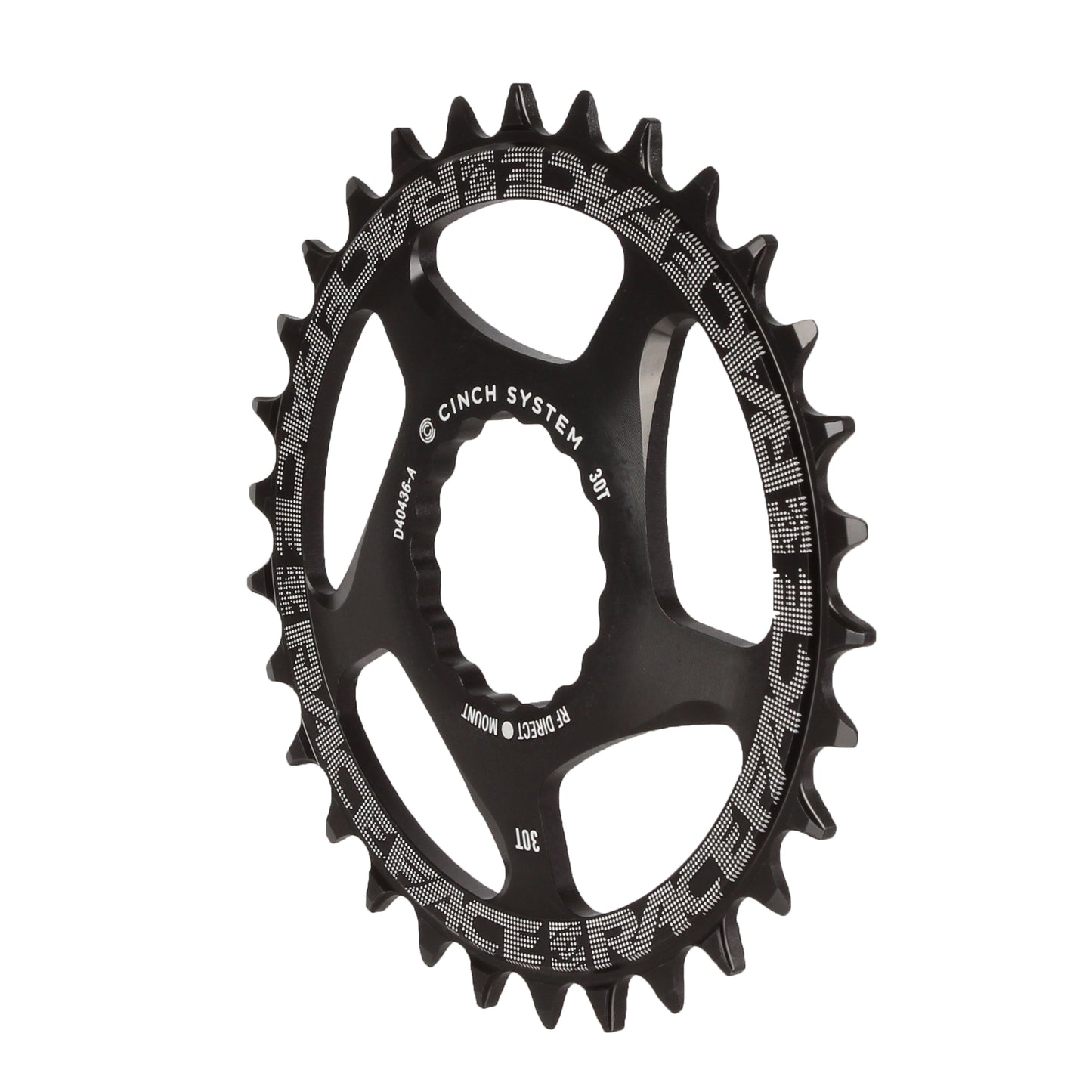 RaceFace Narrow Wide Chainring: Direct Mount CINCH 30t Black