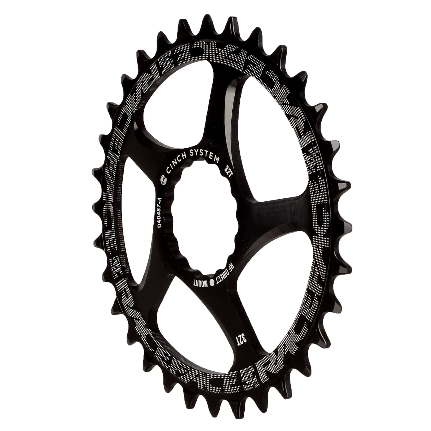 RaceFace Narrow Wide Chainring: Direct Mount CINCH 32t Black