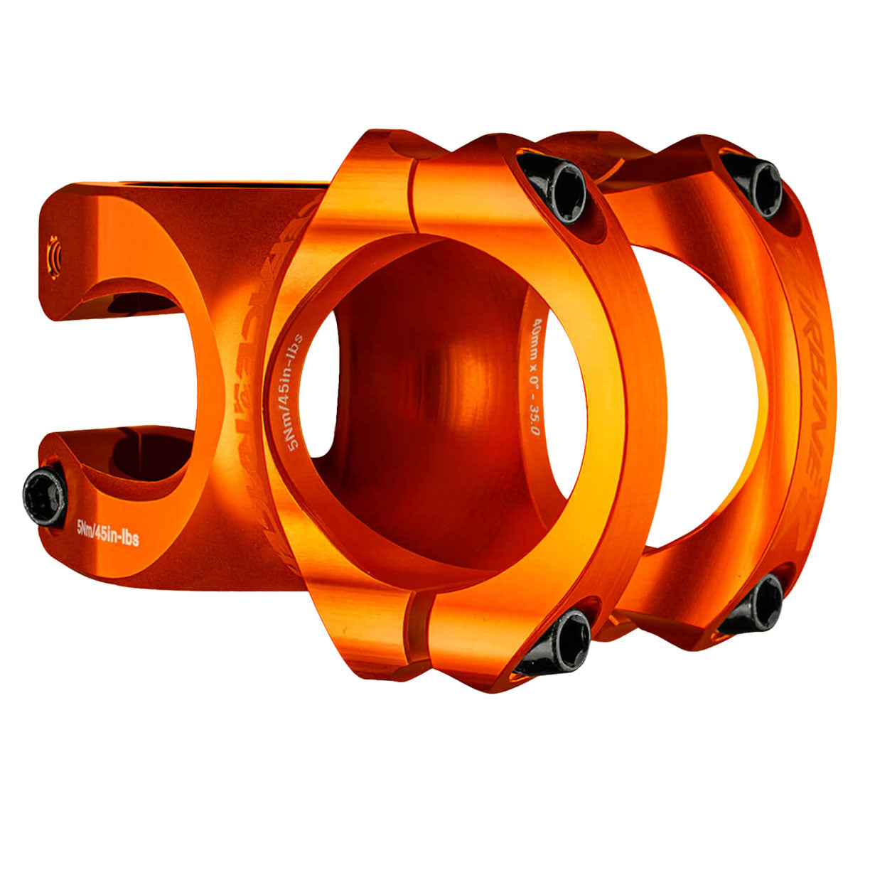 RaceFace Turbine R 35 Stem - 50mm 35mm Clamp +/-0 1 1/8" Orange