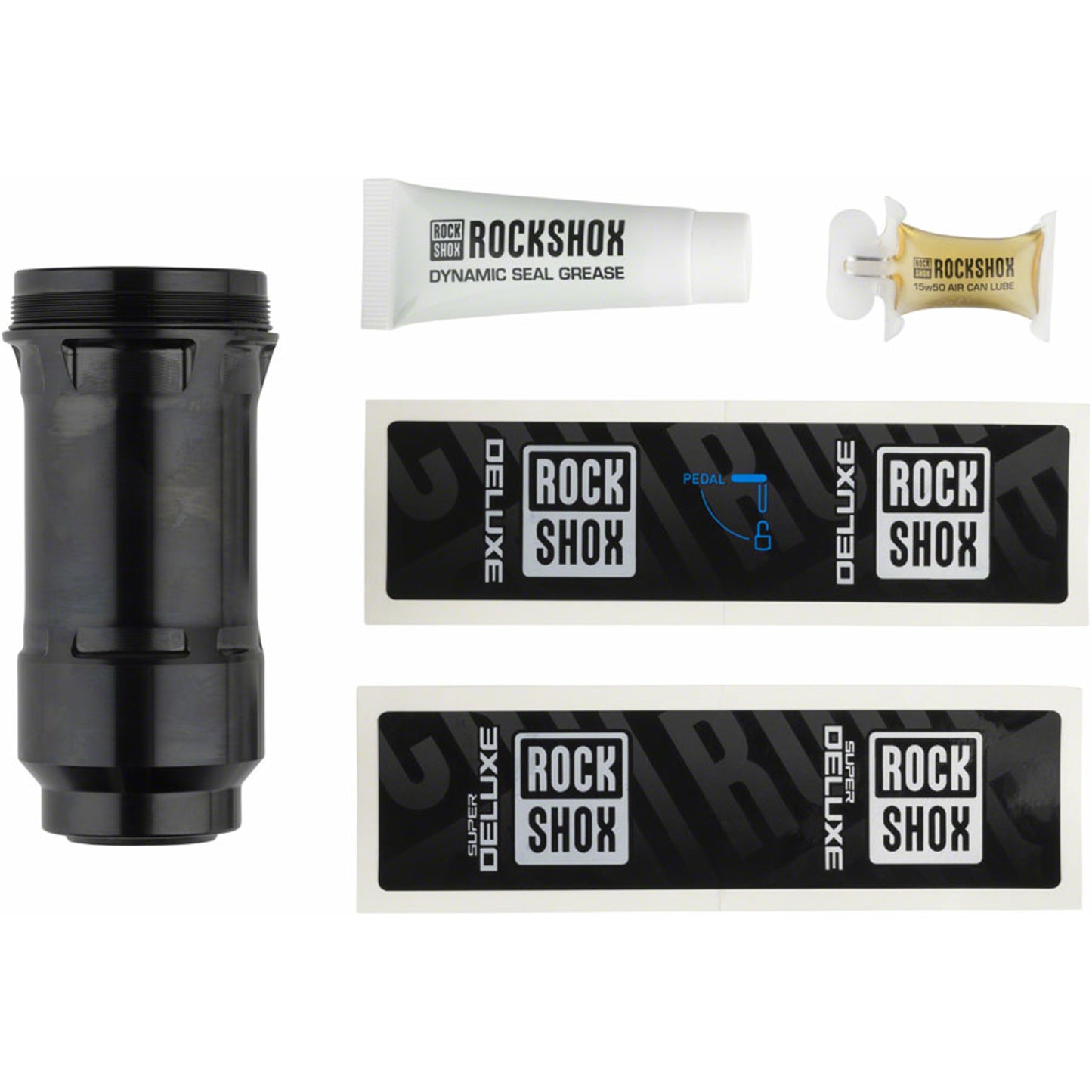 RockShox Rear Shock Air Can Assembly - Progressive 47.5-55mm Super Deluxe C1/Deluxe C1 2022+
