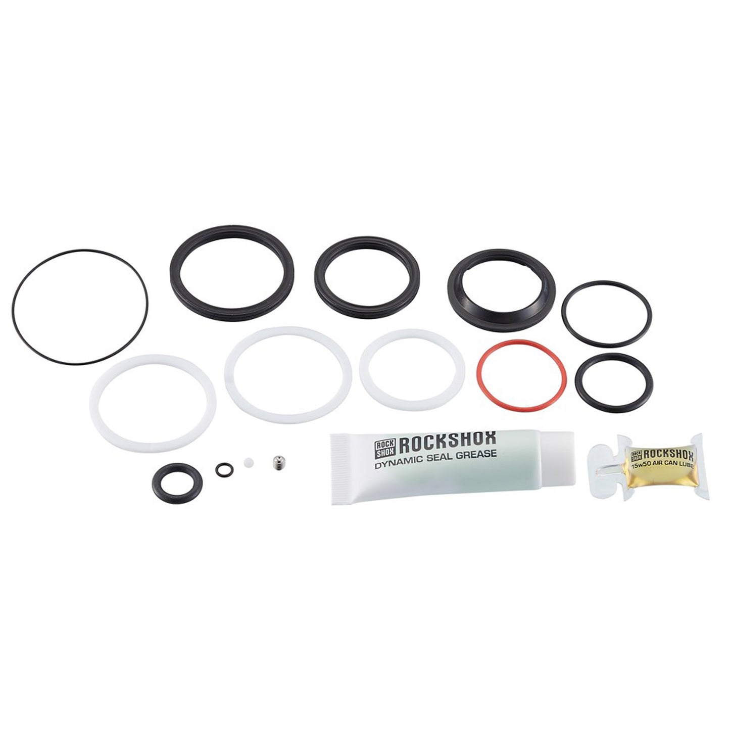 RockShox Rear Shock Service Kit - 200 Hour/1 Year Nude/Bold 2022+ ThruShaft 2021-2024 Deluxe/Super Deluxe 2023+ Generation-C