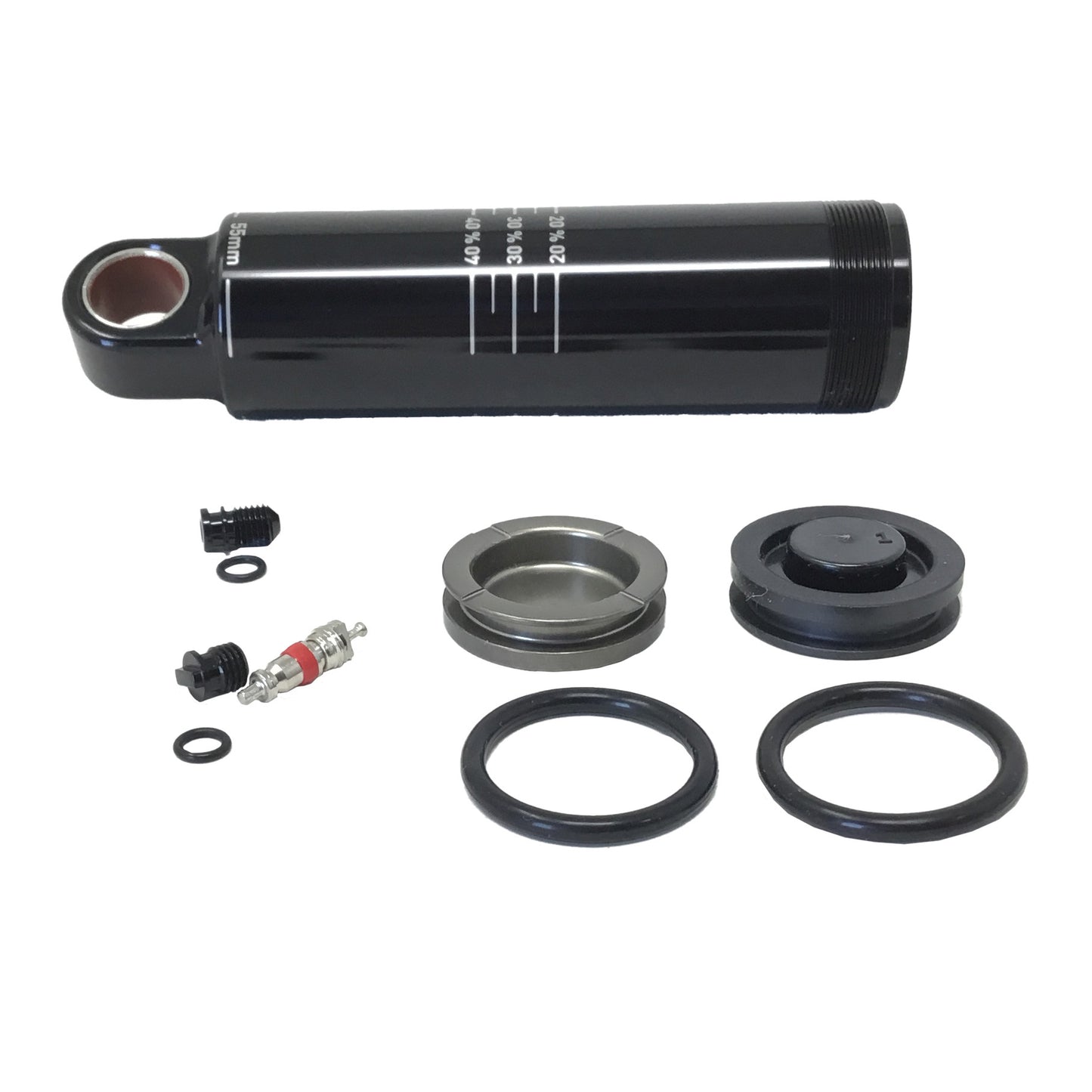 RockShox Rear Shock Damper Body IFP - Standard Eyelet 55mm stroke Deluxe A1 Super Deluxe A1 Fast BLK